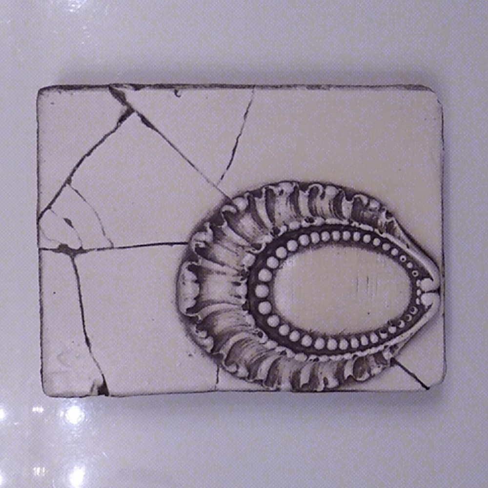 TAYGETE *Signed, bisque, Atlantis Tile, like Sid Dickens. *Rare & Retired